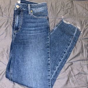 PAIGE HIGH RISE HOXTON CROP ULTRA SKINNY